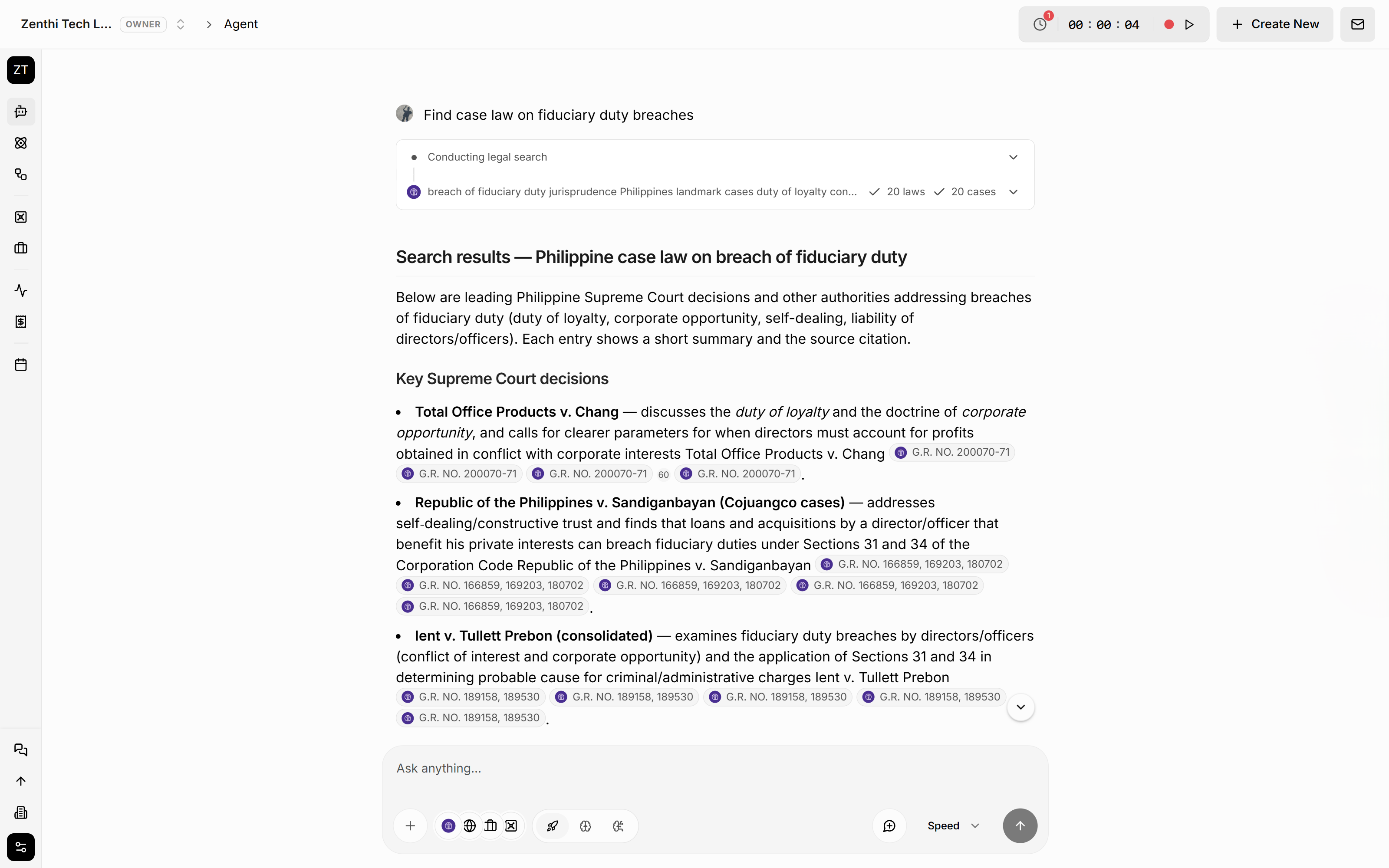 AI Legal Research